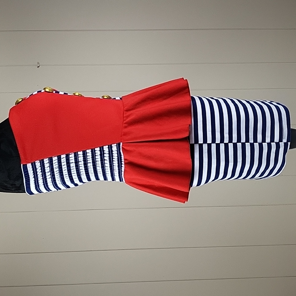 Vintage Basic Universal Strapless Peplum Mini Dre… - image 6